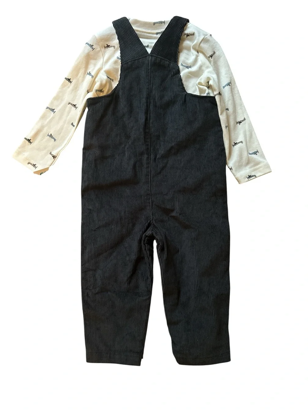 Carter's Child of Mine Baby and Toddler Boy Overalls Set, 2-Piece, 24M